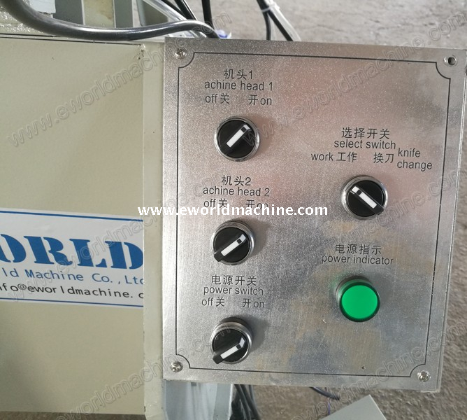 PVC Window Water Groove Milling Upvc Window Making Machine