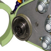 Small portable glass edging machine