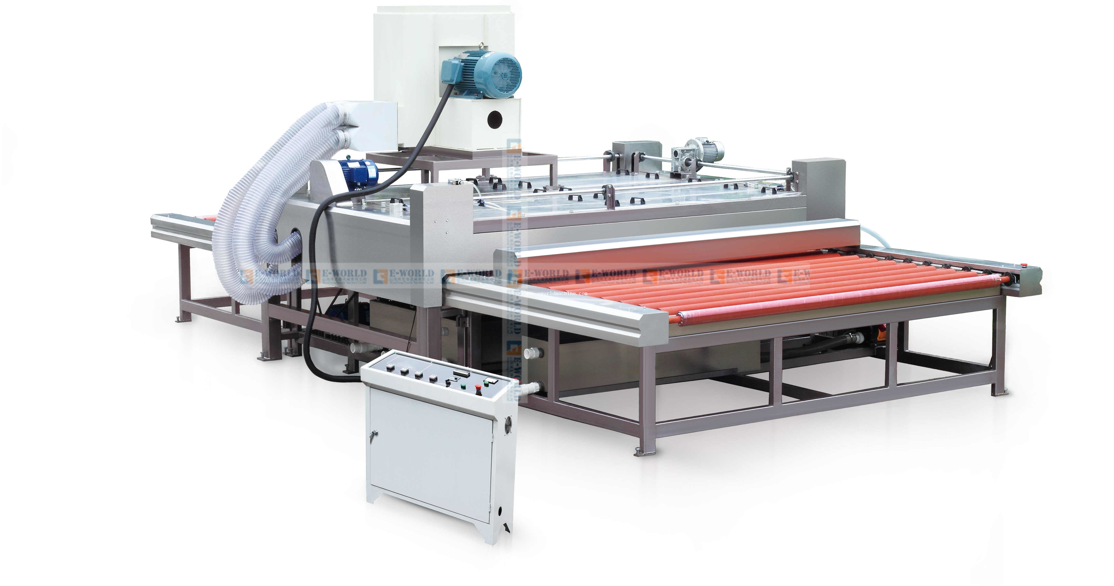 automatic glass cleaning and drying machine