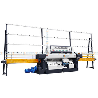 45 angle glass straight edging and polishing machine
