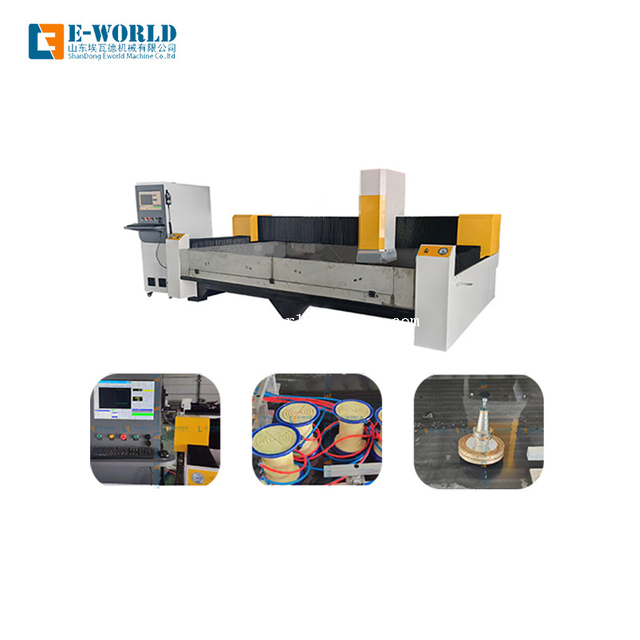 ከፊል-አውቶማቲክ CNC ብርጭቆ መፍጨት እና ቁፋሮ ማሽን