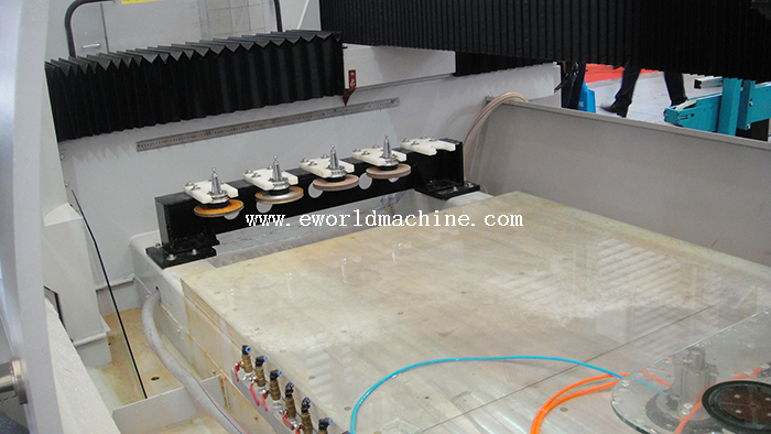 CNC Automatic Shaped Glass Edge Processing Machine