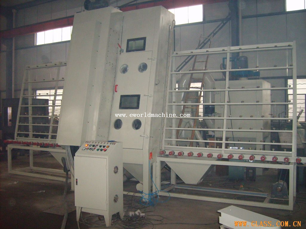 Flat Big Heavy Size Glass Drilling Machine with Vertical Structure