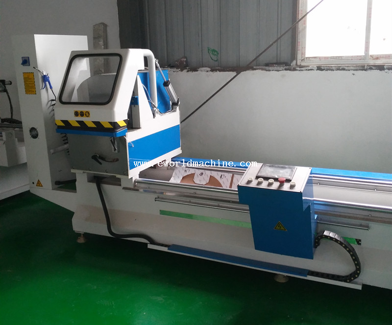 アルミ窓ドア CNC ダブルヘッド切断鋸